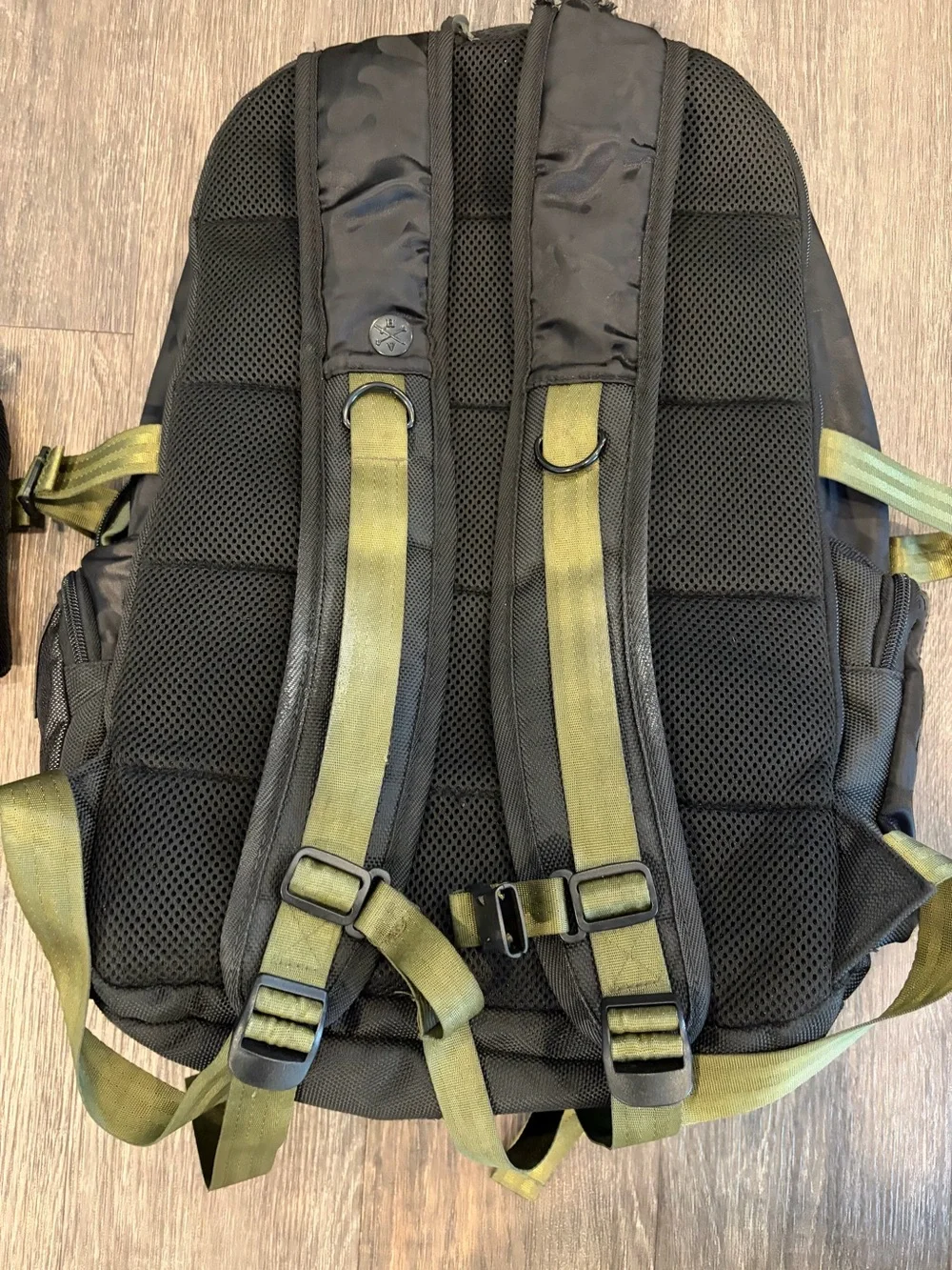 DC Comics Batman Black and Olive Tactical Backpack for Men - Picture 7 of 11